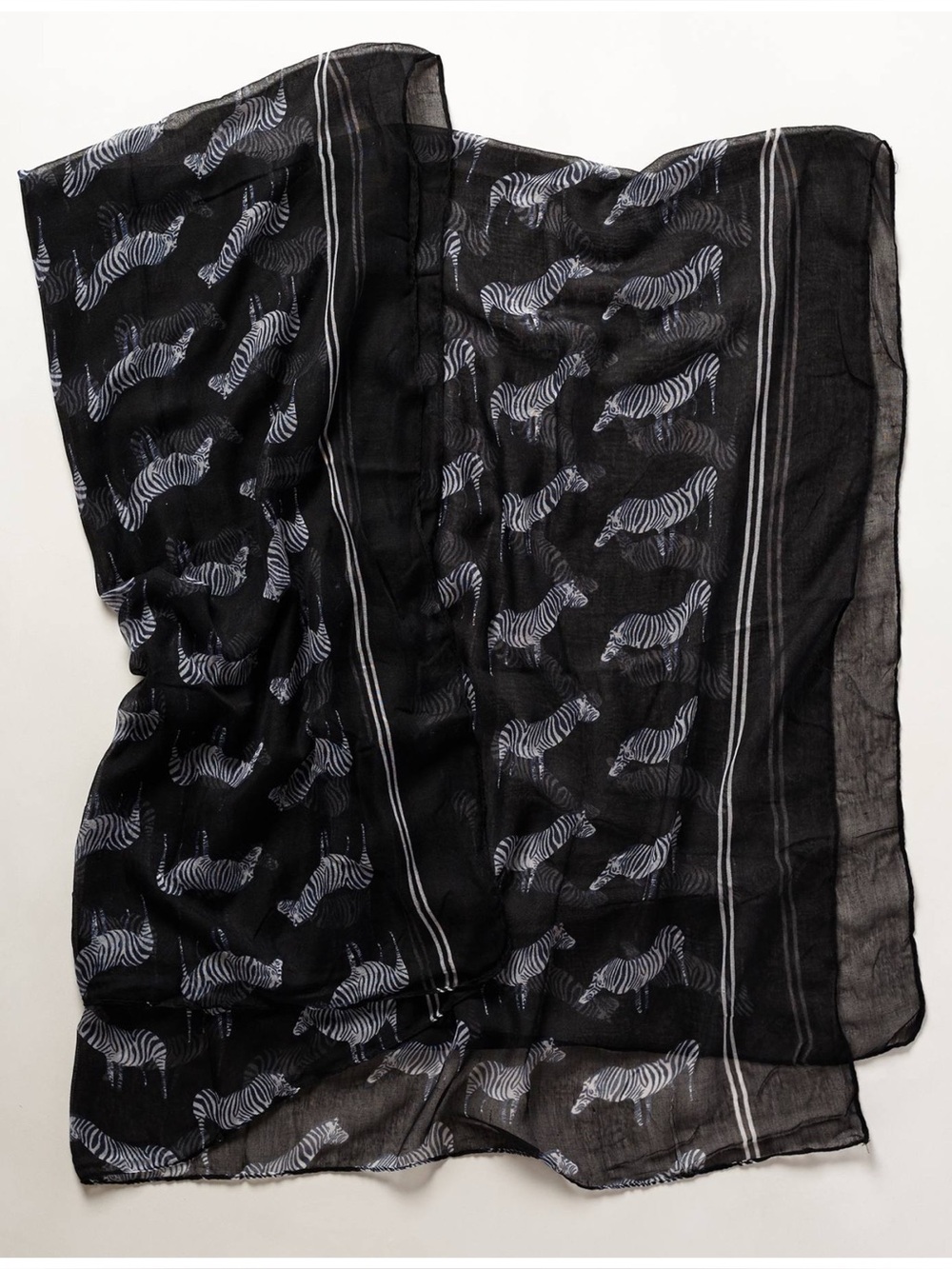 Anthro “Racing Stripes Scarf”